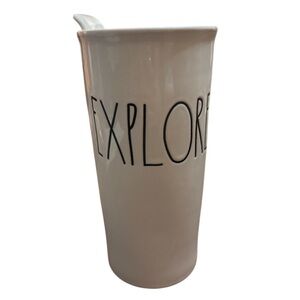 Rae Dunn Ceramic “Explore” Travel Mug